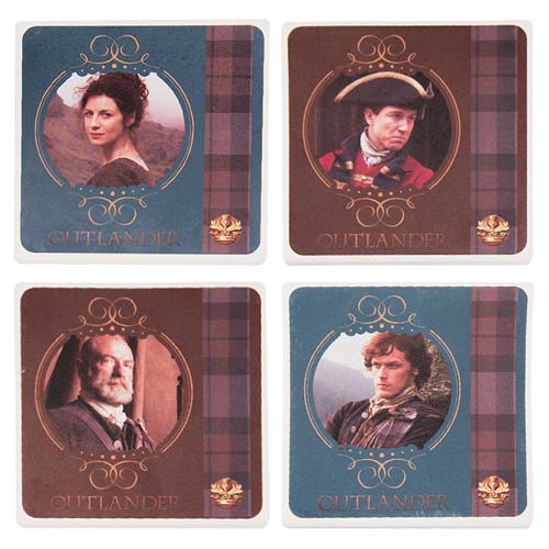 Outlander Ceramic Coaster 4-Pack